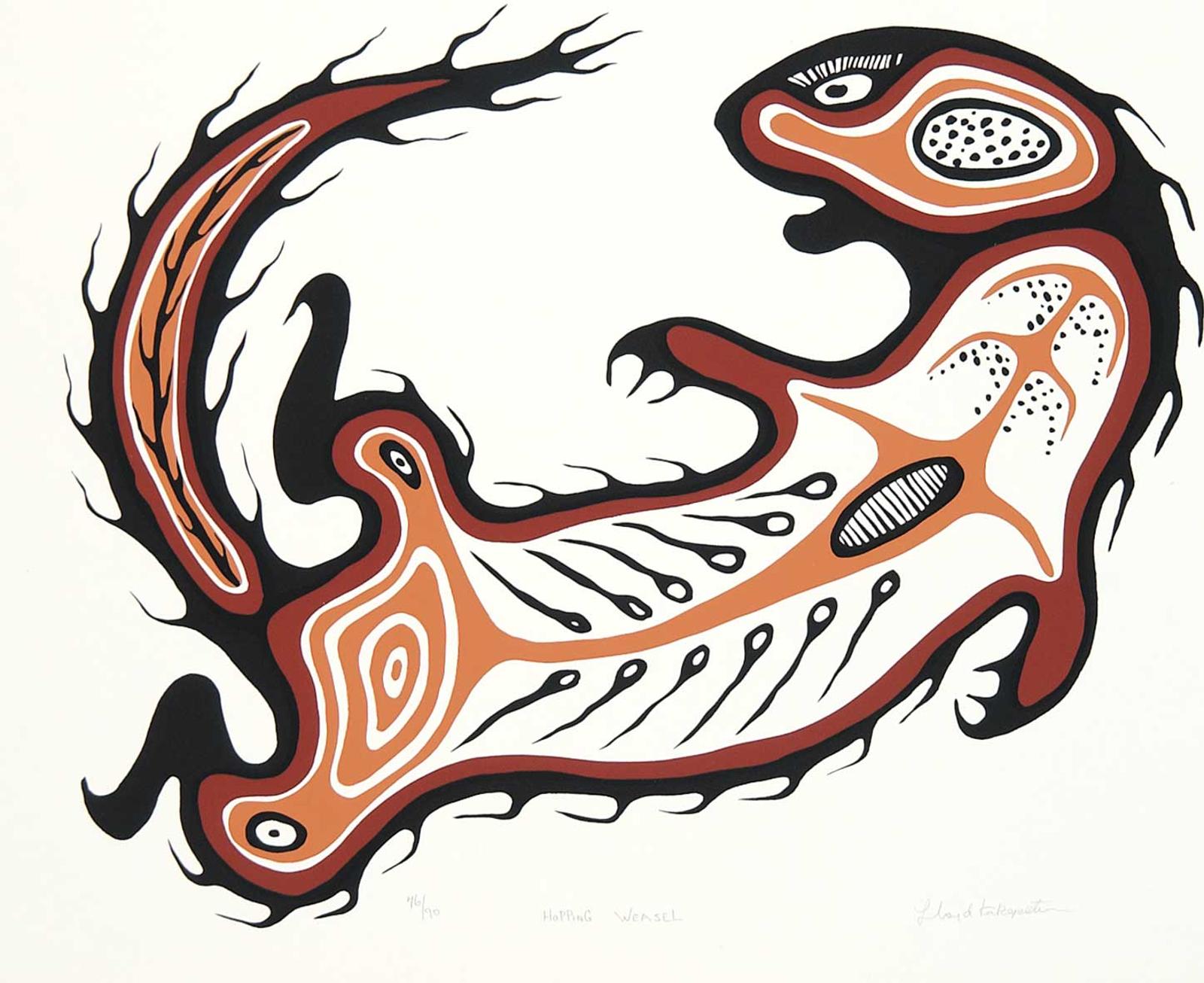 Lloyd Kakepetum (1958) - Hopping Weasel  #76/90