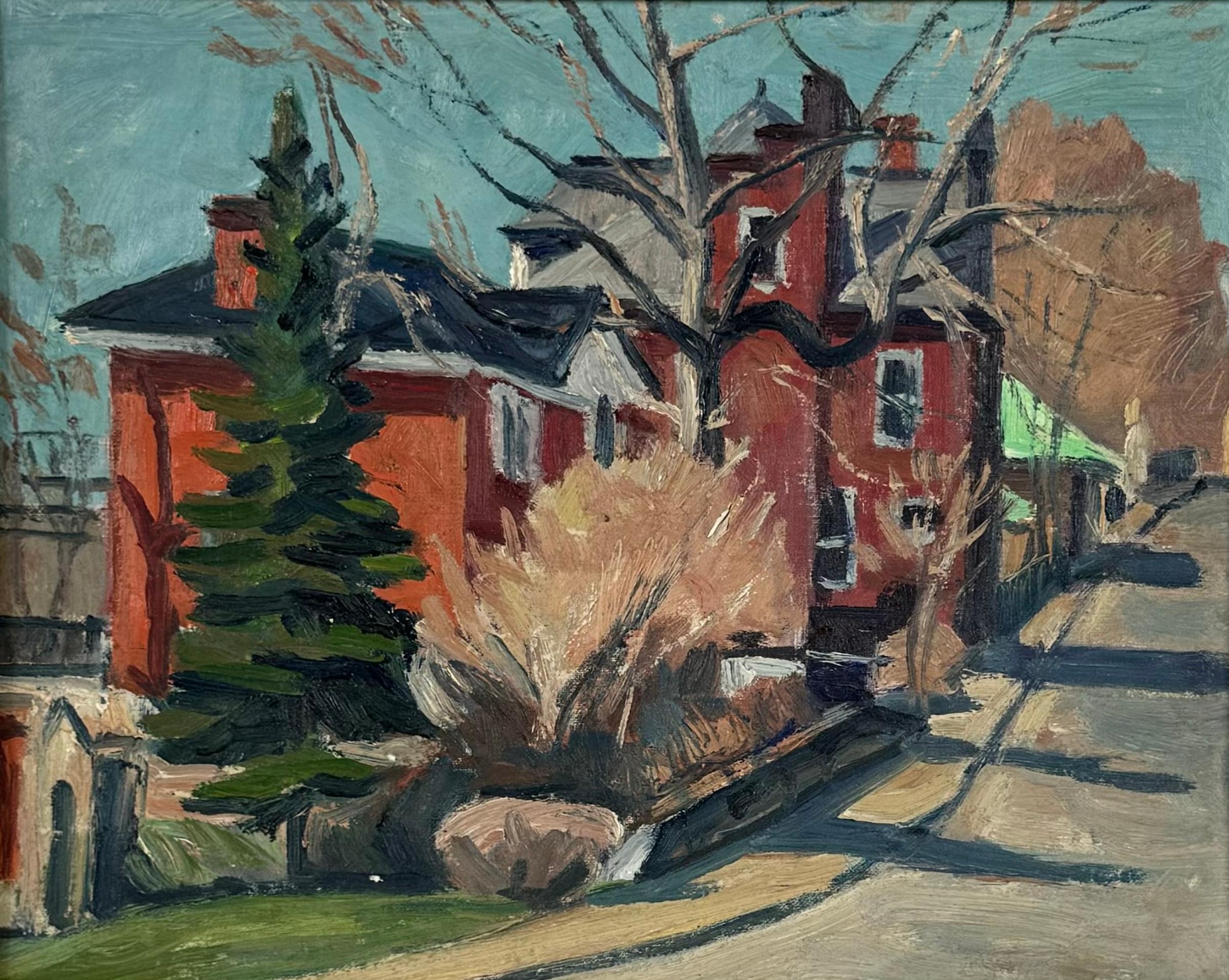 Jack Beder (1910-1987) - Sunnyside Ave. (Westmount), 1971