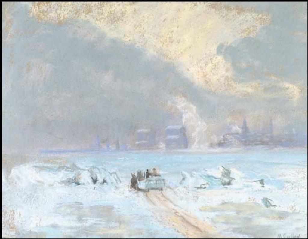 Maurice Galbraith Cullen (1866-1934) - Ice Cutters, Longueuil
