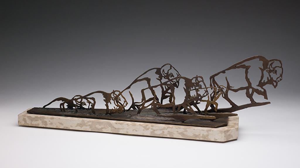 Peter Sawatzky (1951) - Buffalo Crossing