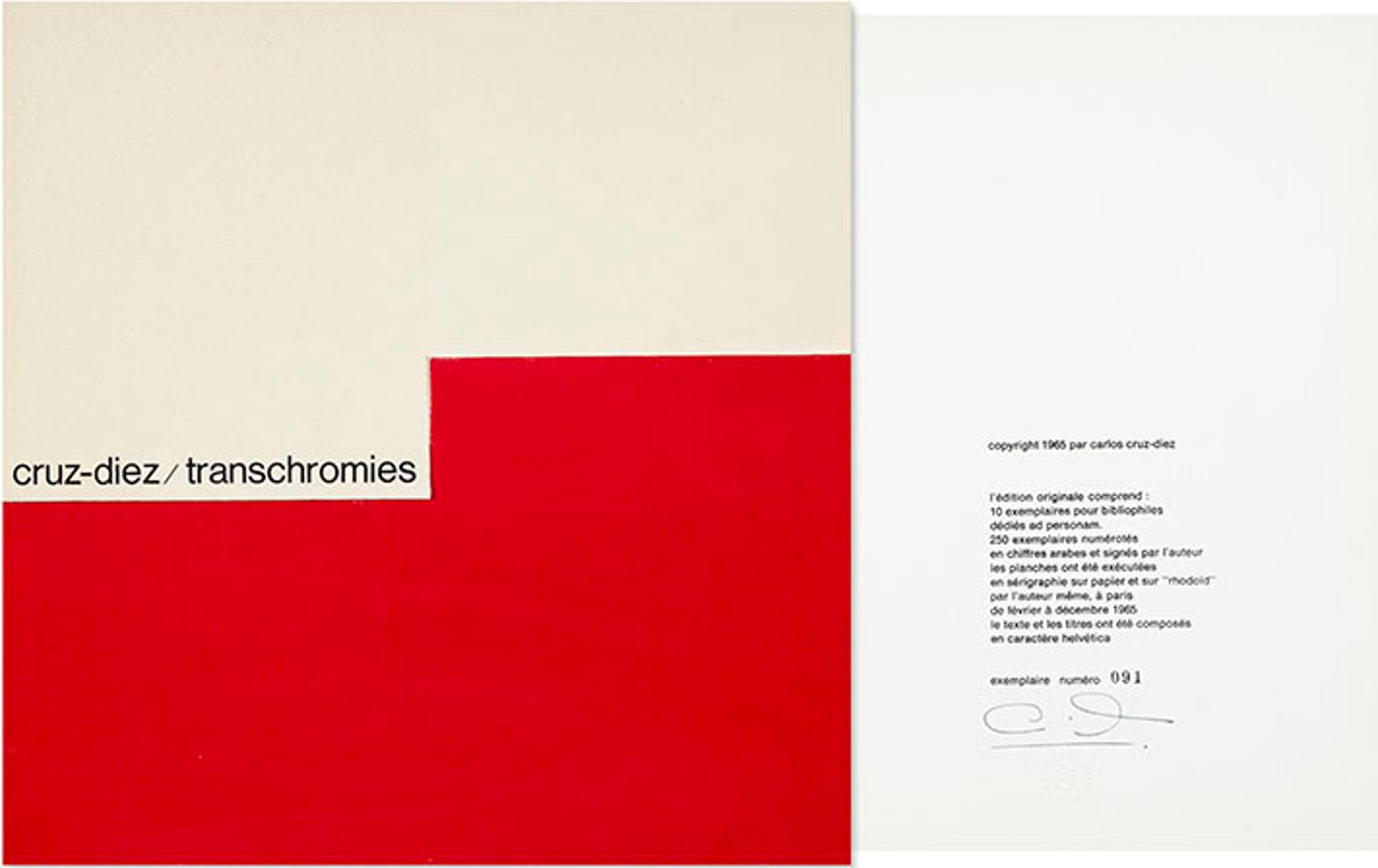 Carlos Cruz-Diez (1923-2019) - Transchromies