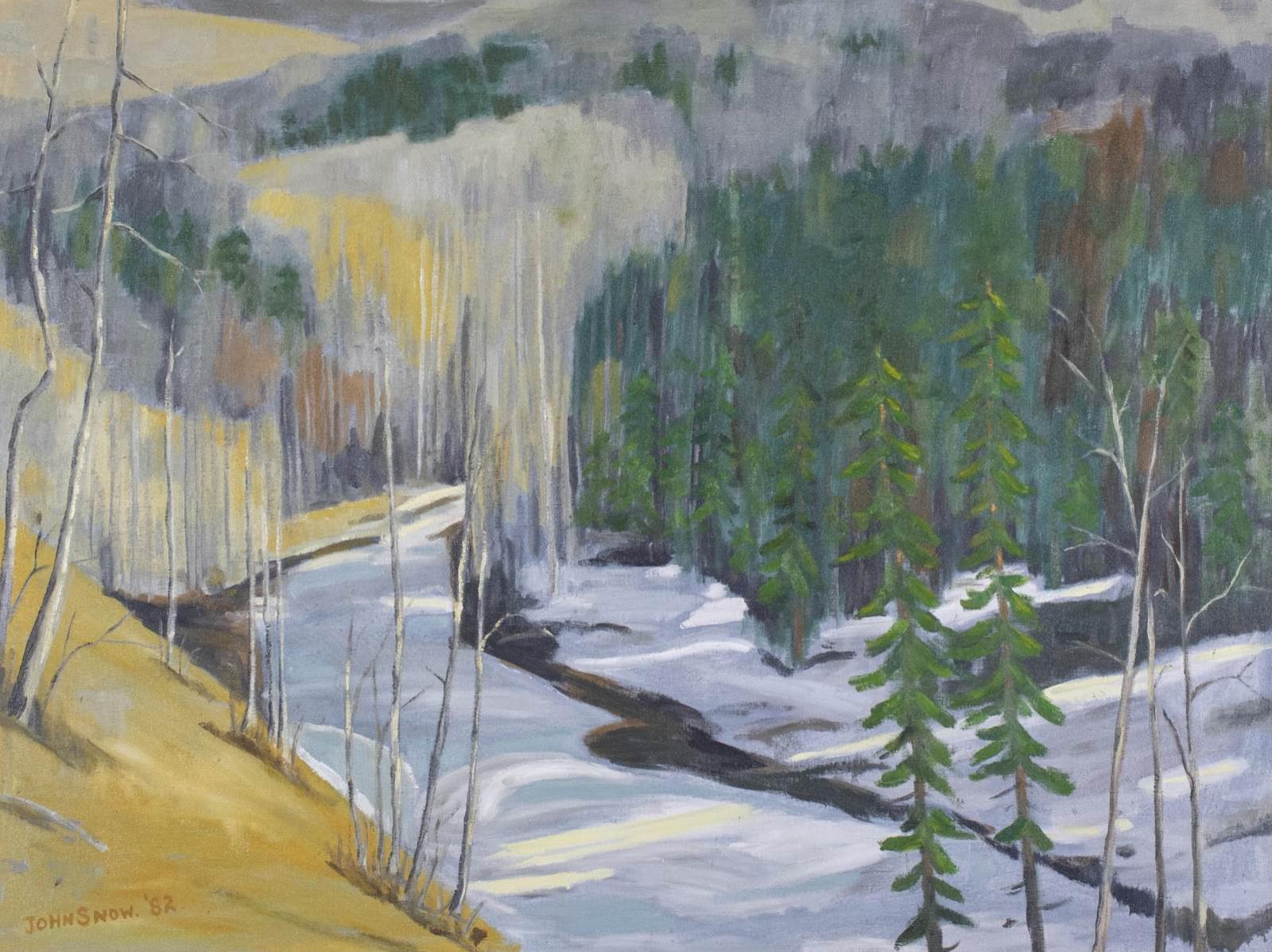 John Harold Thomas Snow (1911-2004) - CREEK; 1982