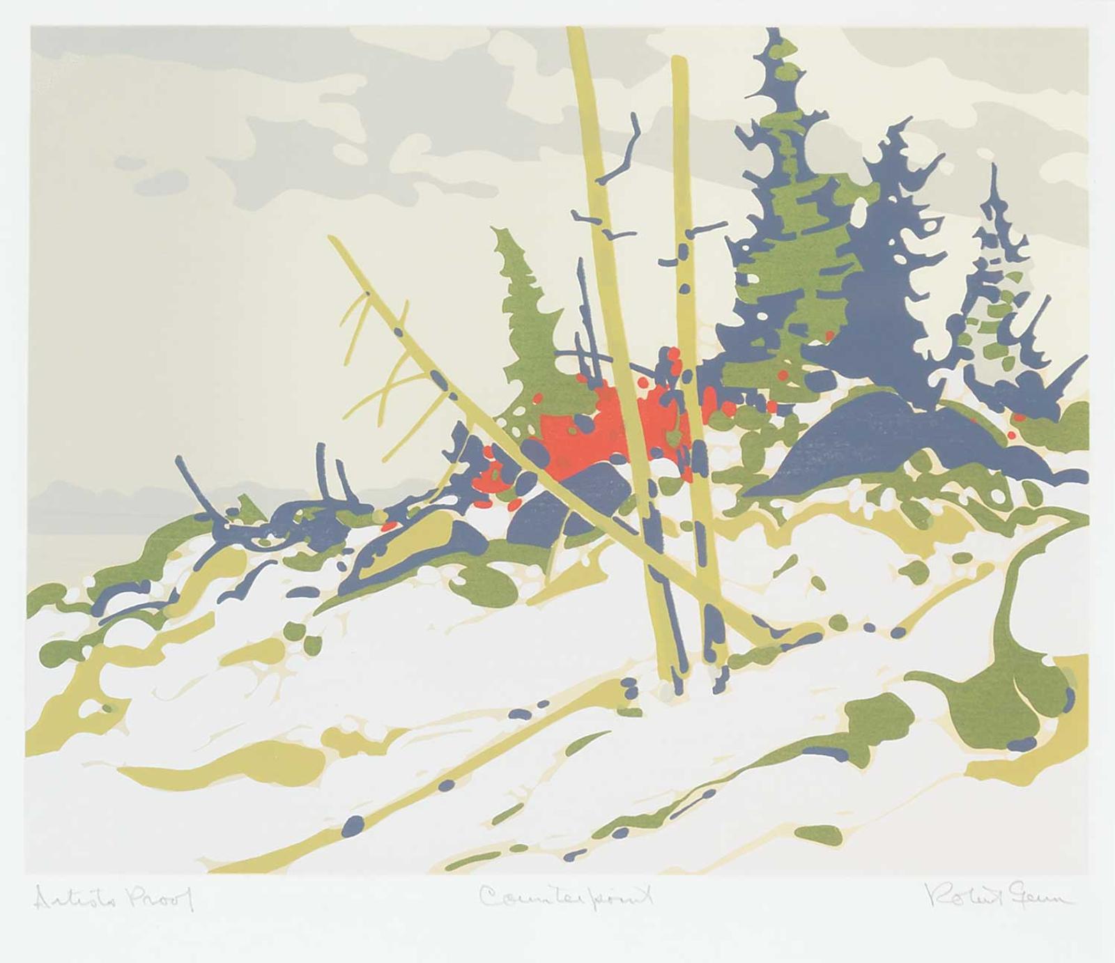Robert Douglas Genn (1936-2014) - Counterpoint  #Artist Proof