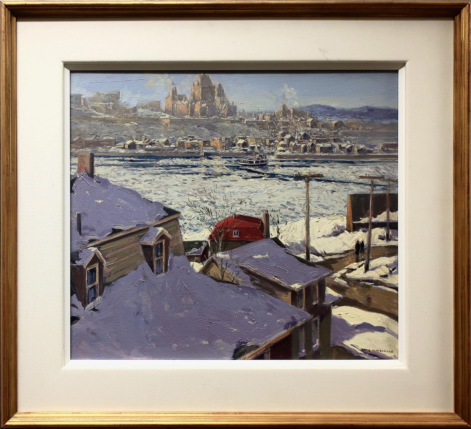 Arto Yuzbasiyan (1948) - View Of Chateau Frontenac, Quebec