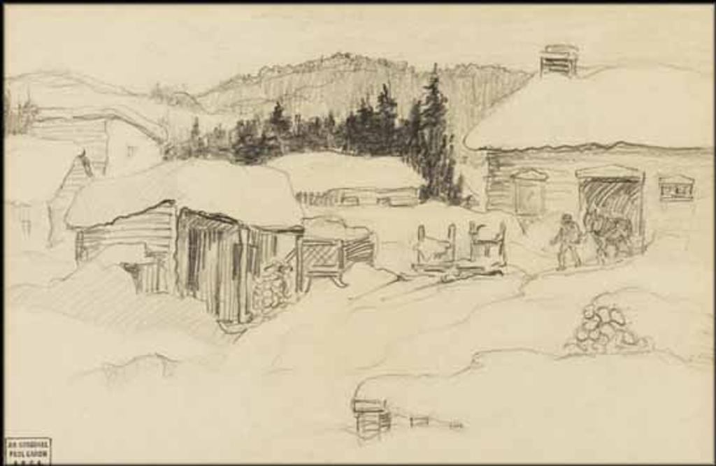 Paul Archibald Octave Caron (1874-1941) - Baie St. Paul