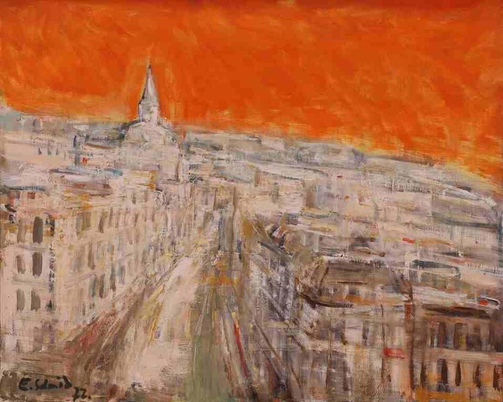 Erich Schmid (1908-1984) - LA VILLE; 1972