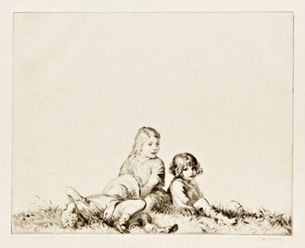 James Henry Dowd (1883-1956) - Top of the Hill