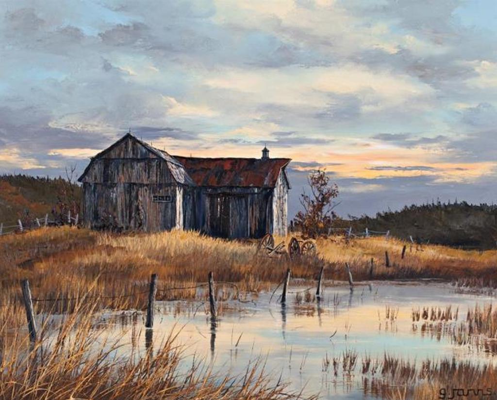 Georgia Jarvis (1944-1990) - Twilight by the Farm
