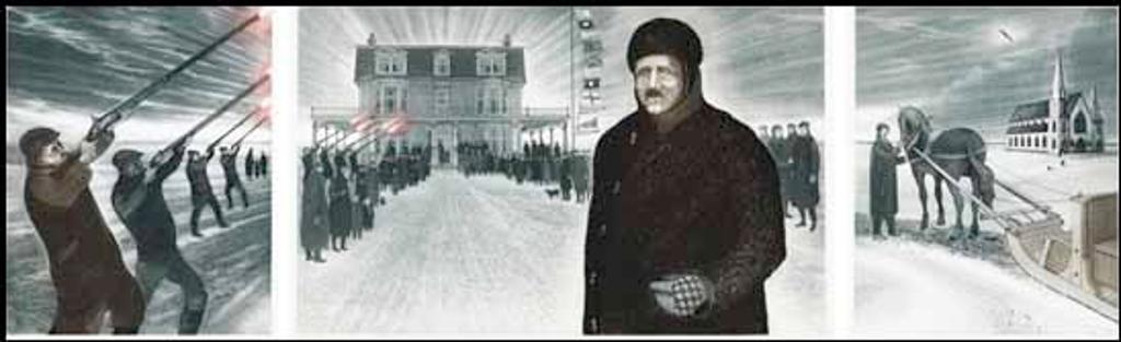 David Lloyd Blackwood (1941-2022) - Captain Jesse Winsor Home from the Ice Fields