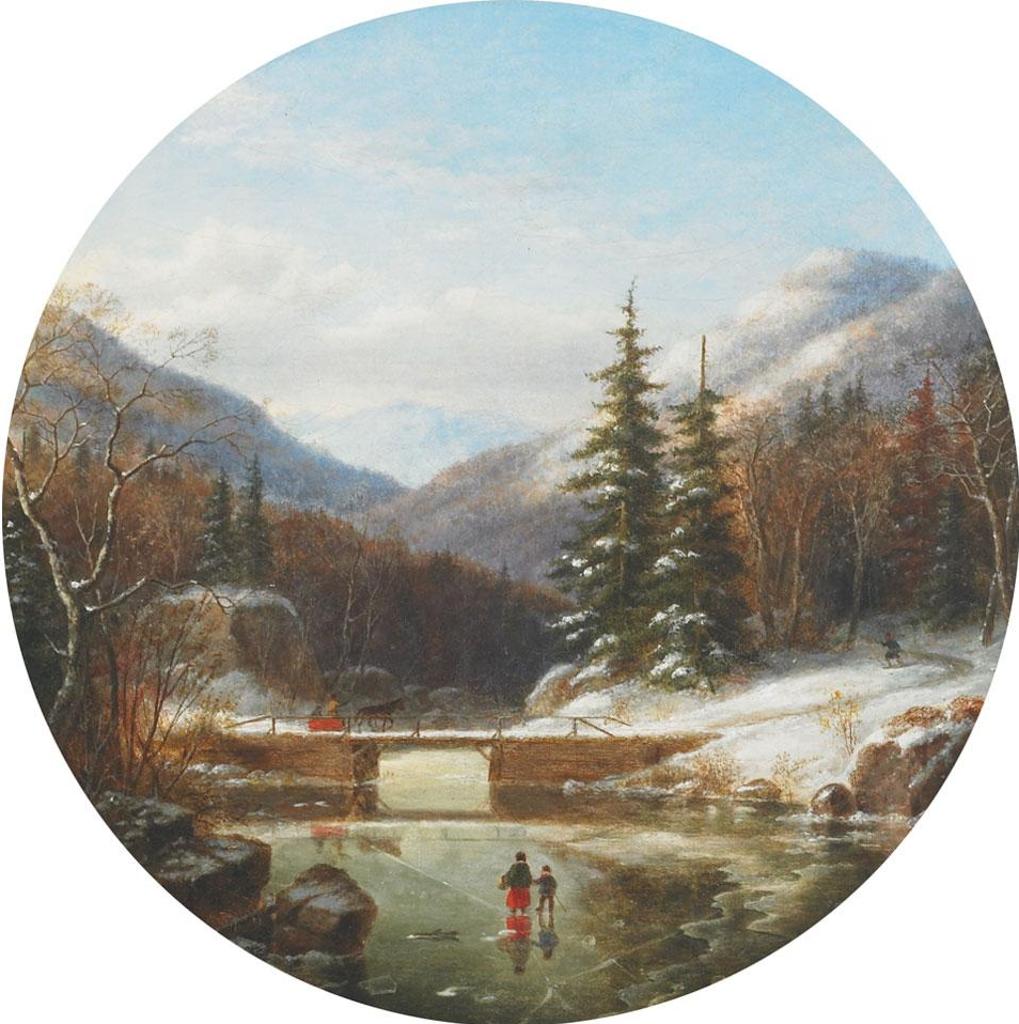 Cornelius David Krieghoff (1815-1872) - On The St. Ann’S Rv. Below Quebec
