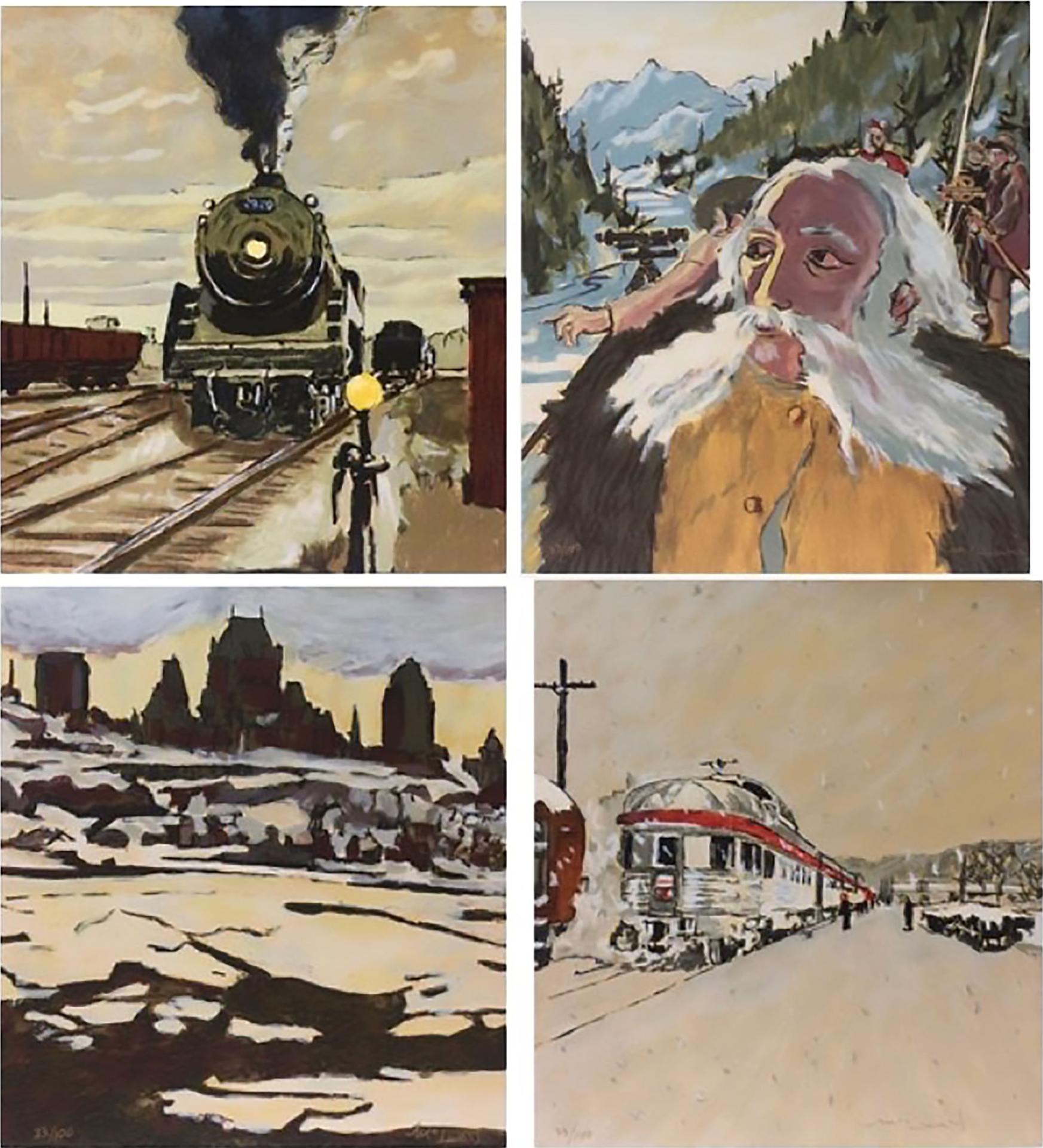 Robert Francis Michael McInnis (1942) - Steam And Steel (Author - Pierre Berton)