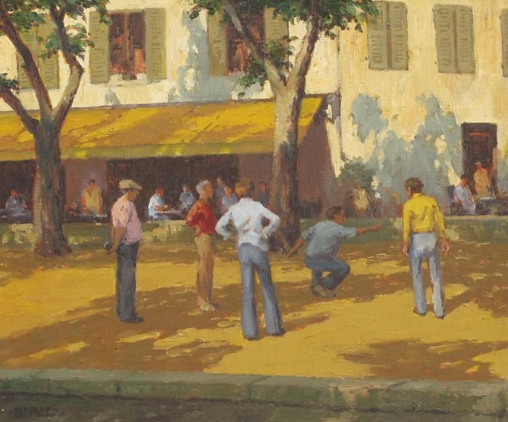 Eric Bruce McKay (1907-1989) - A Game Of Boule, St. Paul