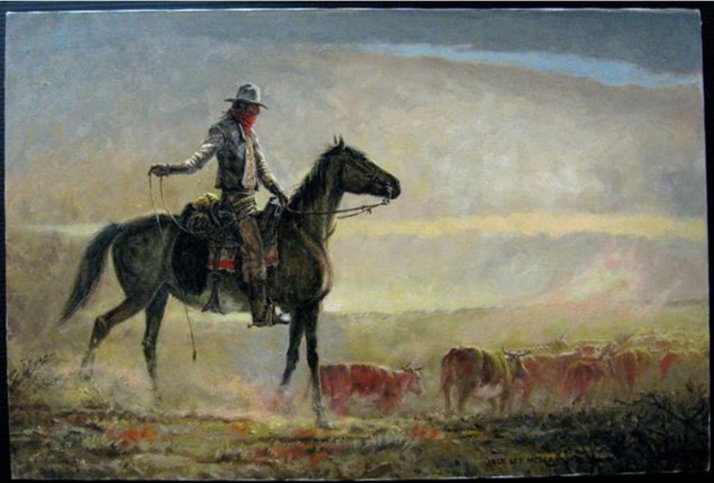 Jack Lee McLean (1924-2003) - Trail Dust