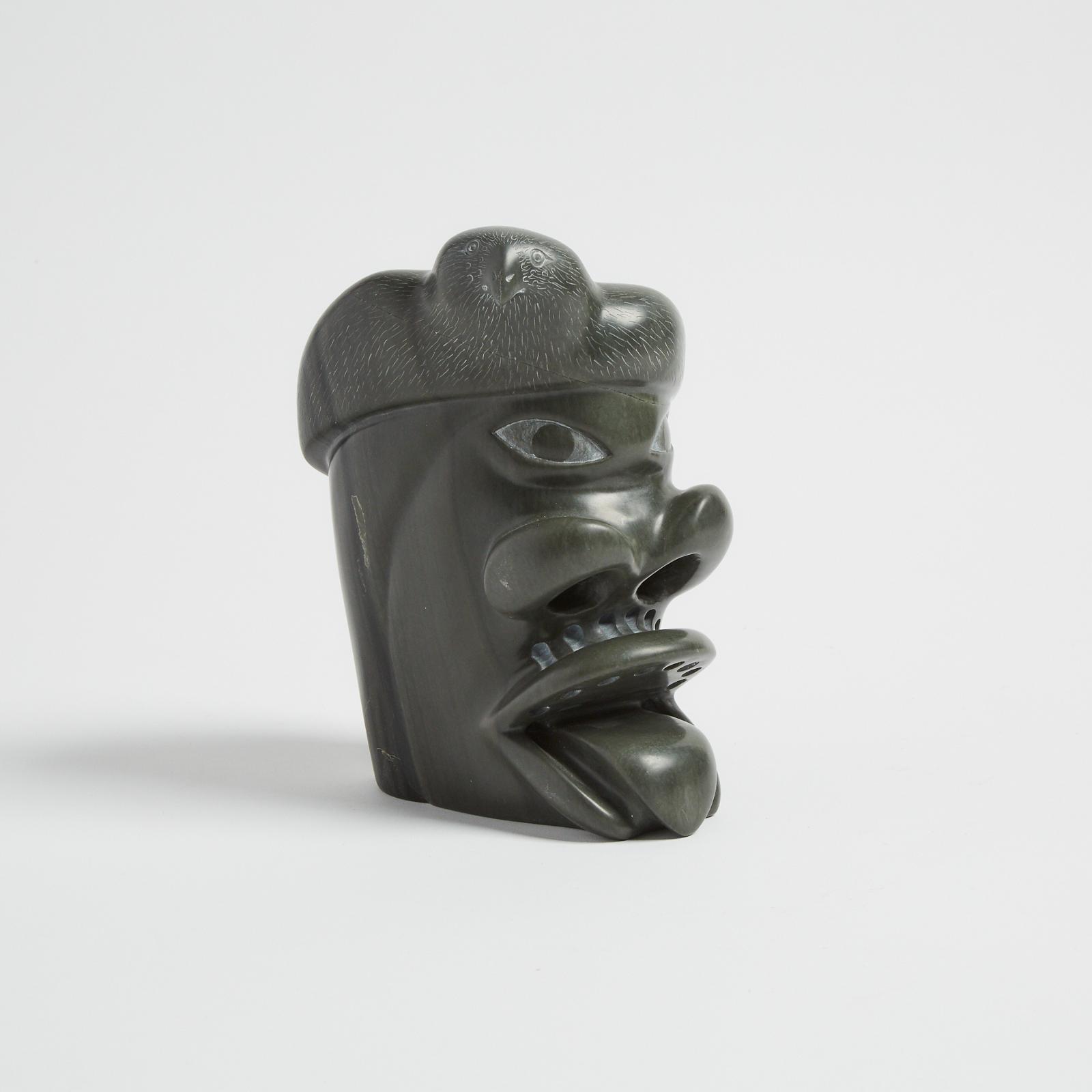 Charlie Qittusuk (1927) - Shaman With Bird Spirit