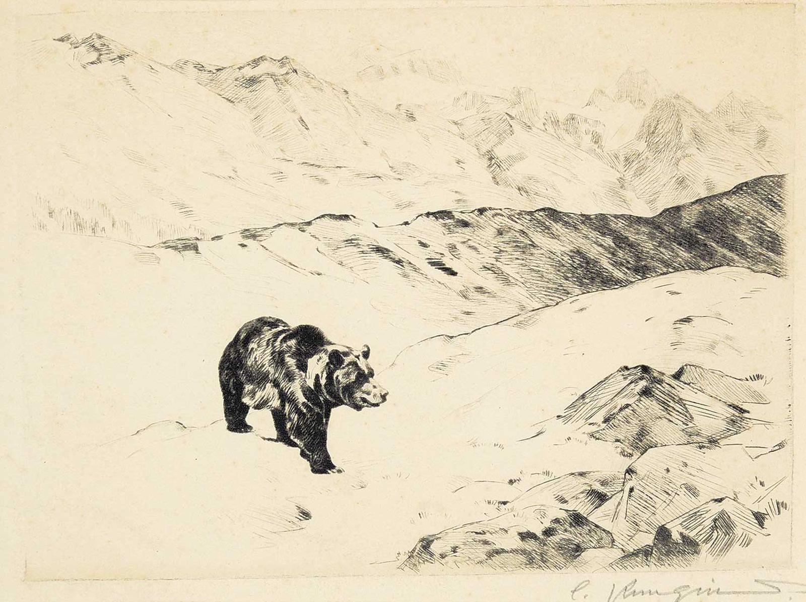 Carl Clemens Moritz Rungius (1869-1959) - An Old Prospector