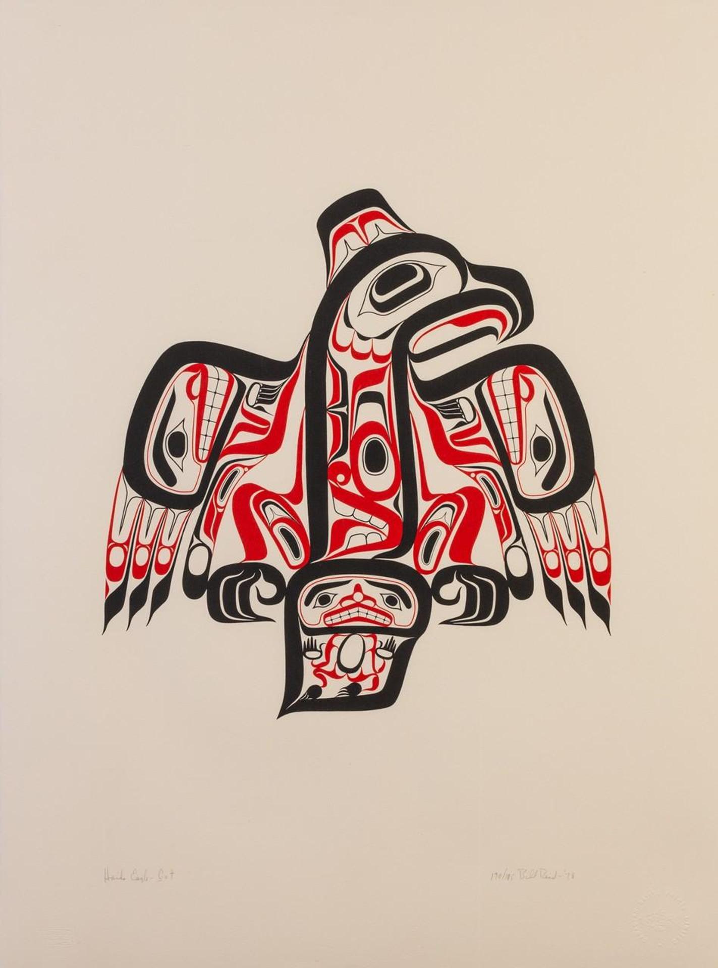 Bill (William) Ronald Reid (1920-1998) - Haida Eagle - Gut
