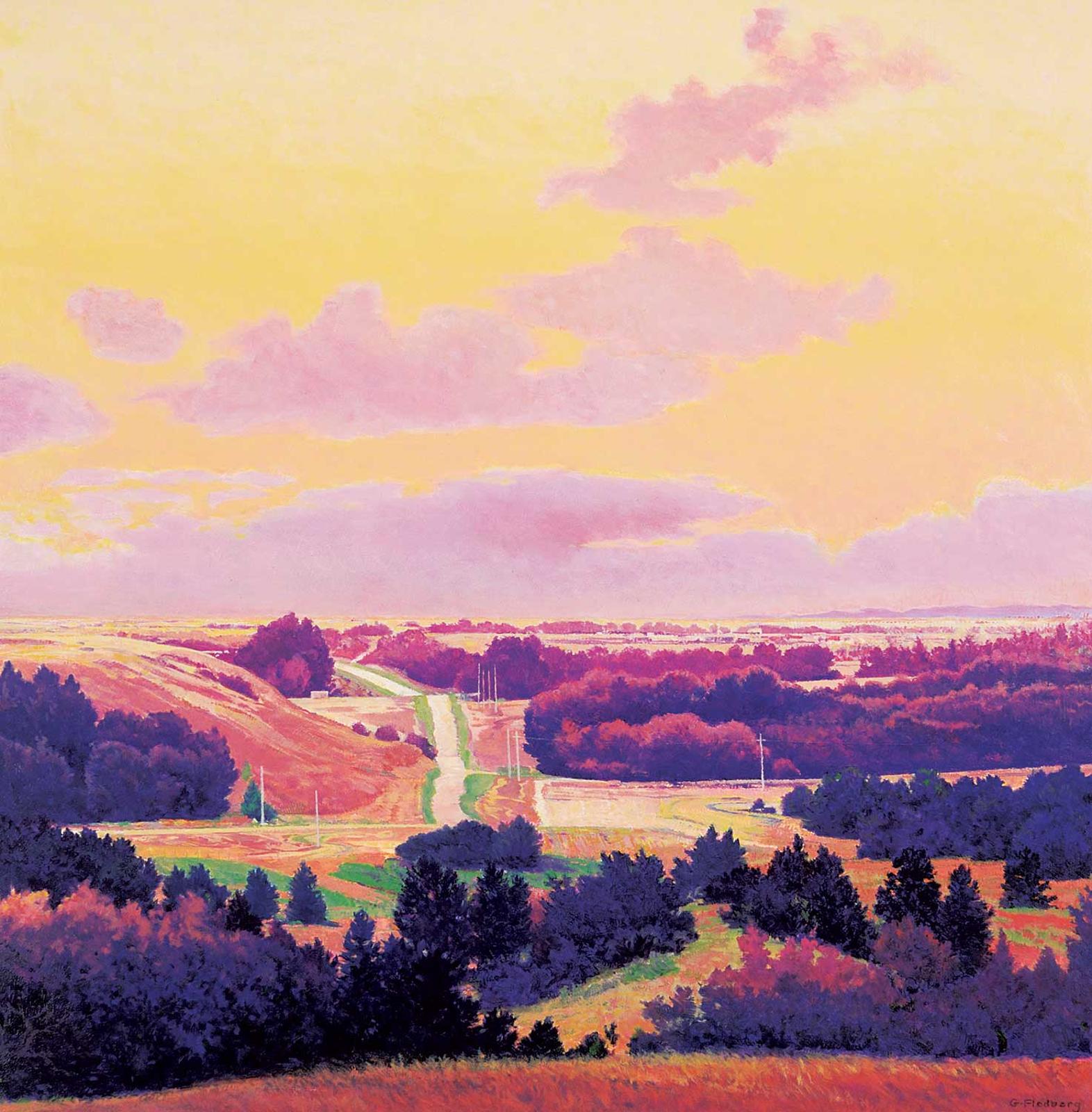 Gilbert A. Flodberg (1938) - Sunset Blaze