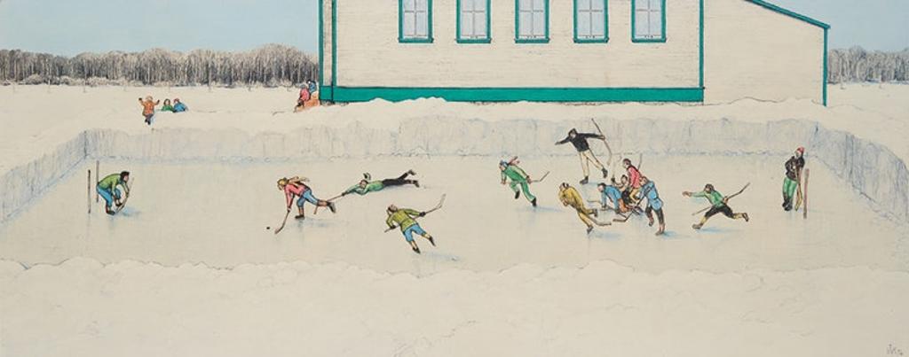 William Kurelek (1927-1977) - Breakaway