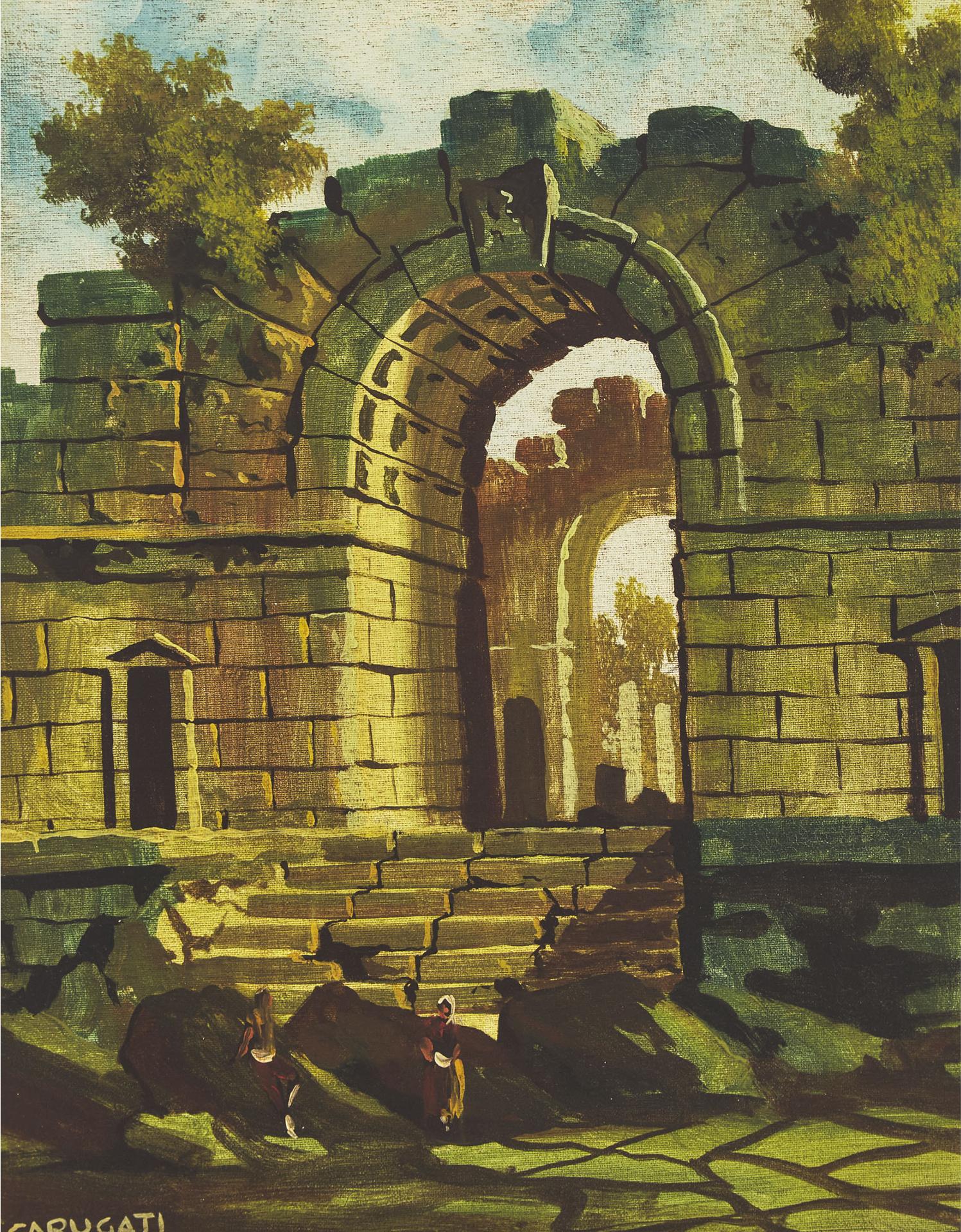 Angela Carugati - Untitled, Roman Ruins Ii
