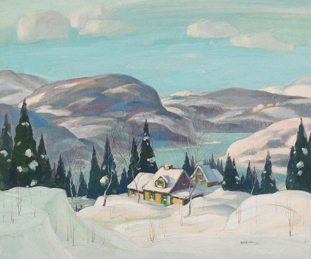 Graham Norble Norwell (1901-1967) - Winter Landscape