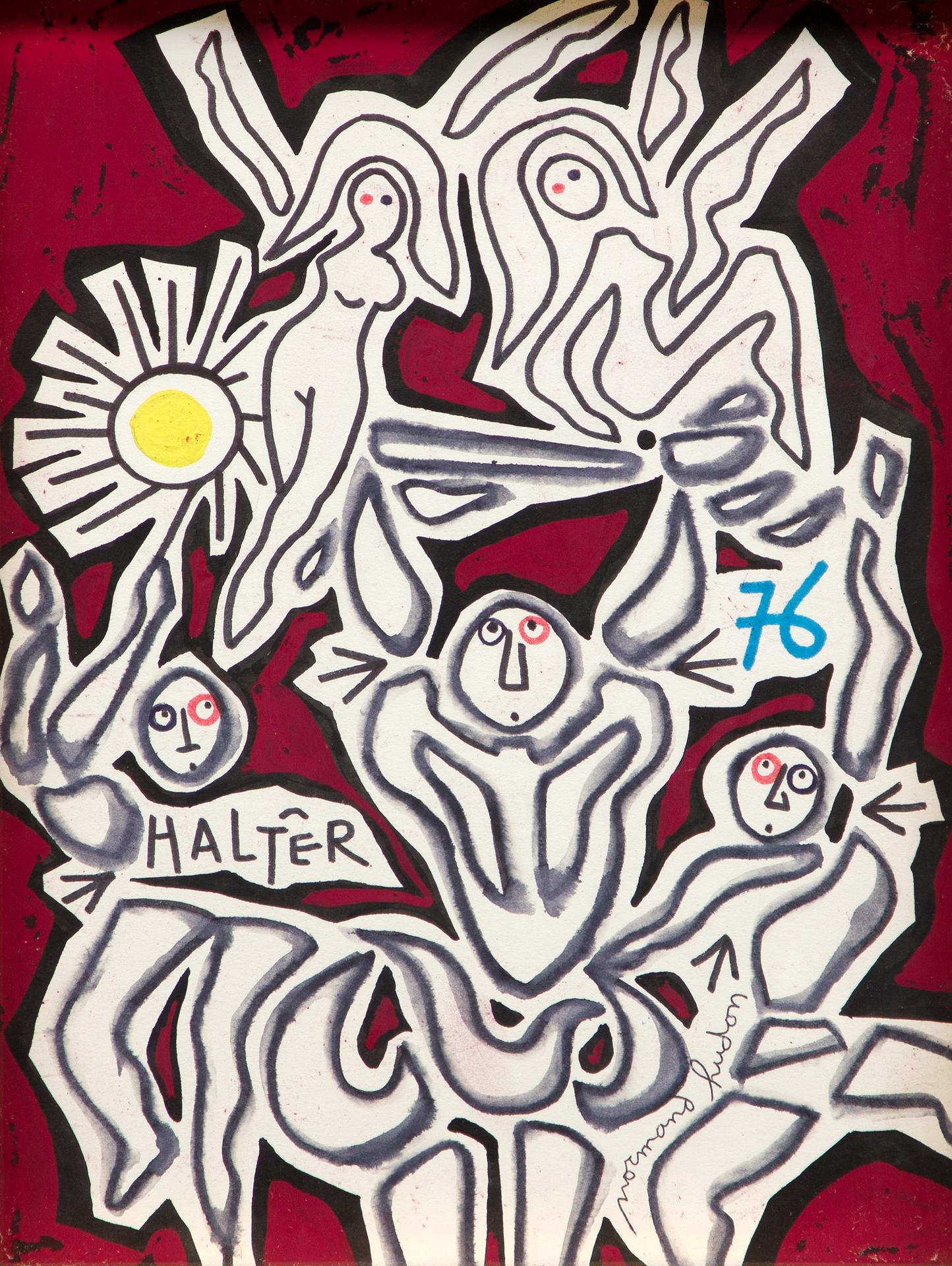 Normand Hudon (1929-1997) - Haltêr, 1976