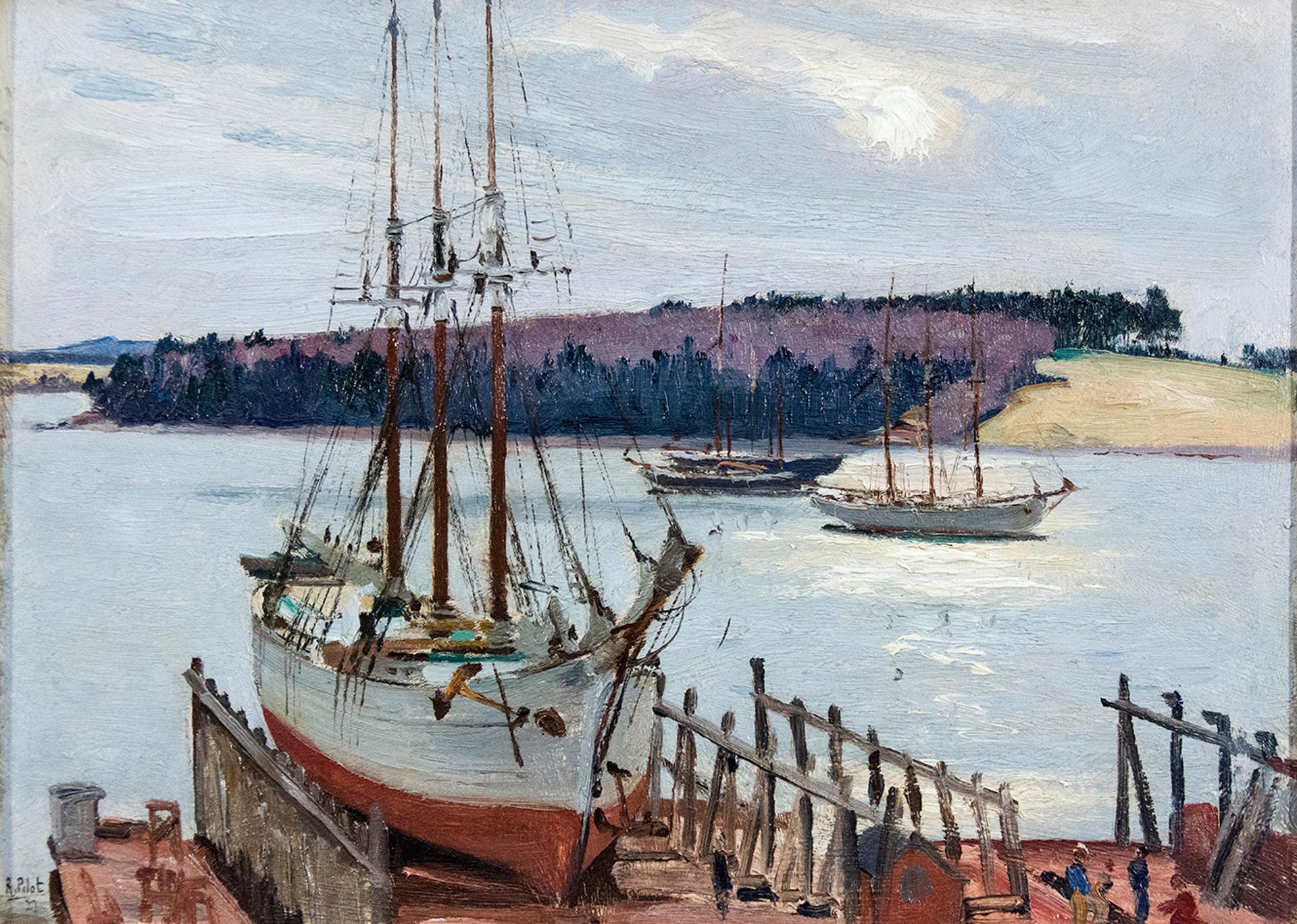 Robert Wakeham Pilot (1898-1967) - Lunenberg, Nova Scotia, 1927