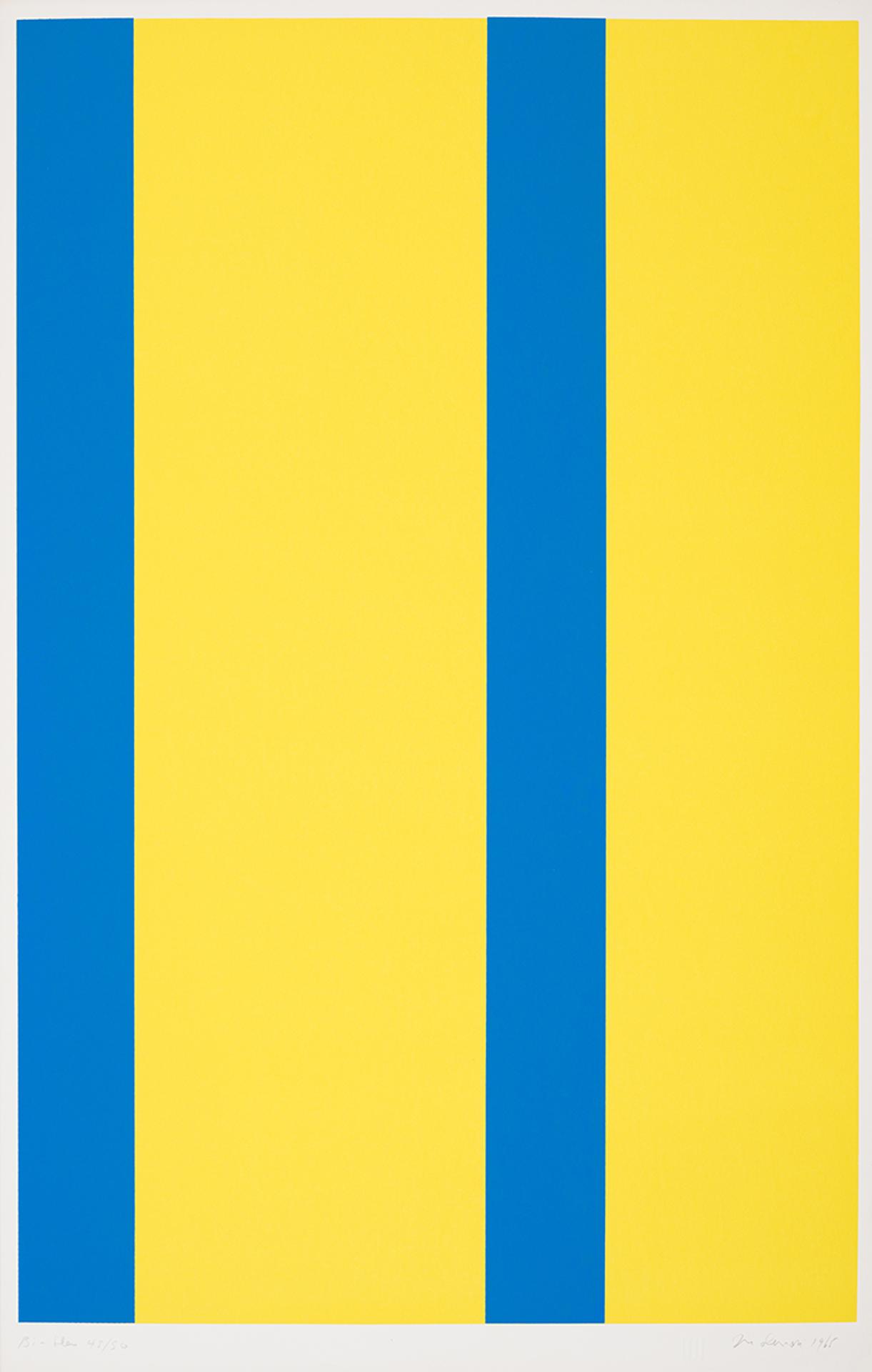 Guido Molinari (1933-2004) - Bi-bleu