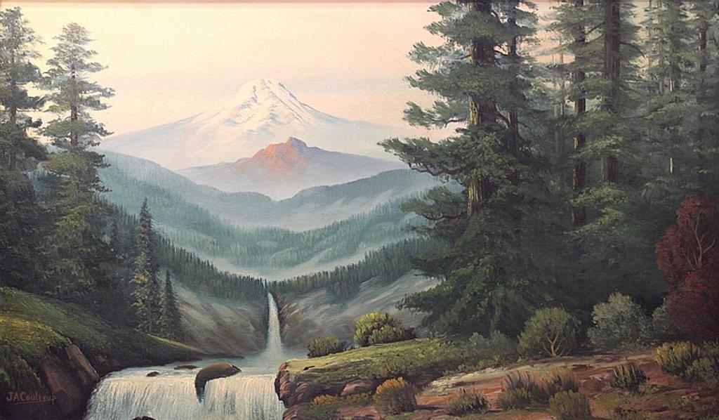 John A. Coultrup (1920) - Mountain Landscape