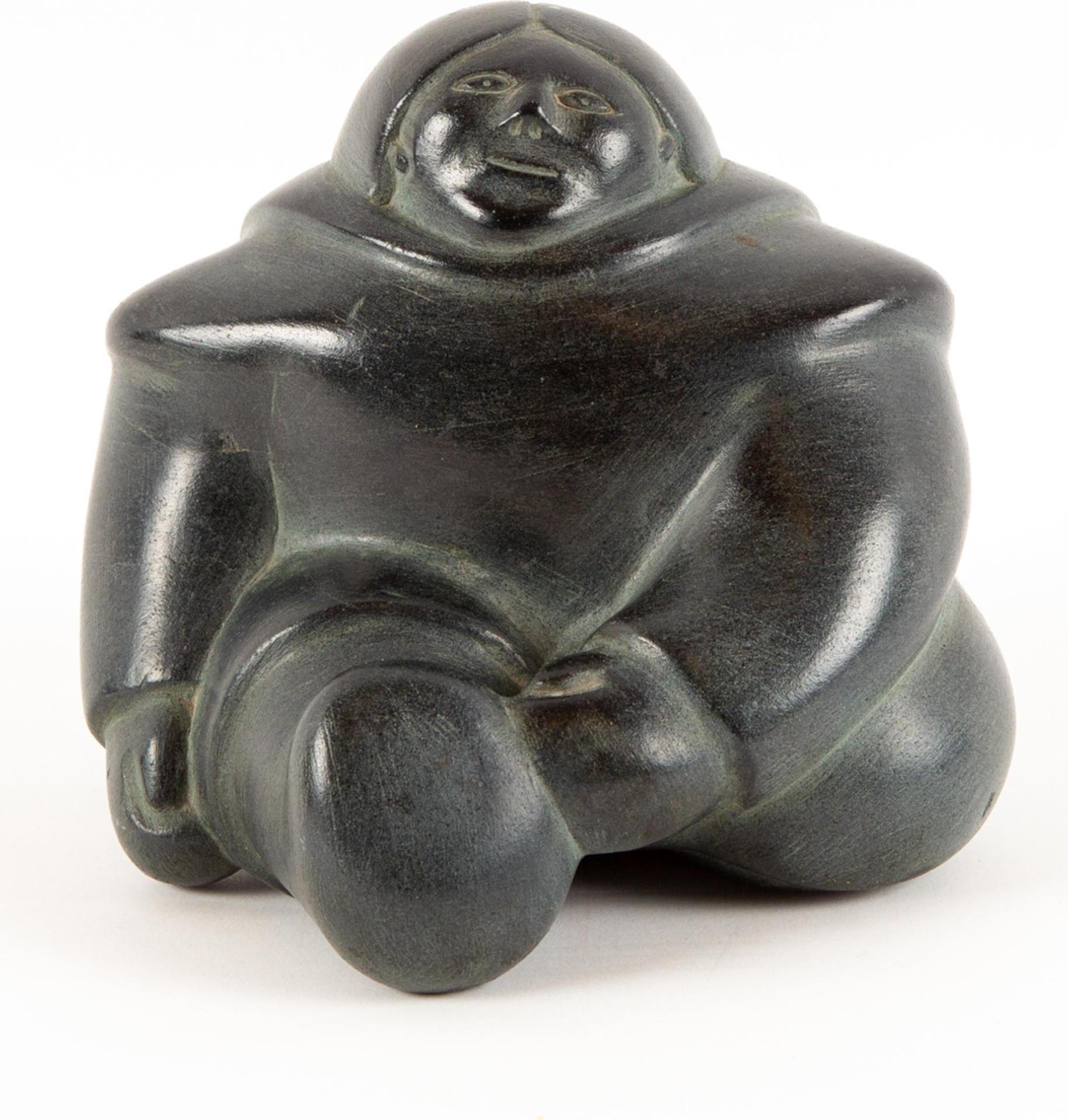 Mathew Aqigaaq (1940-2010) - Seated Figure
