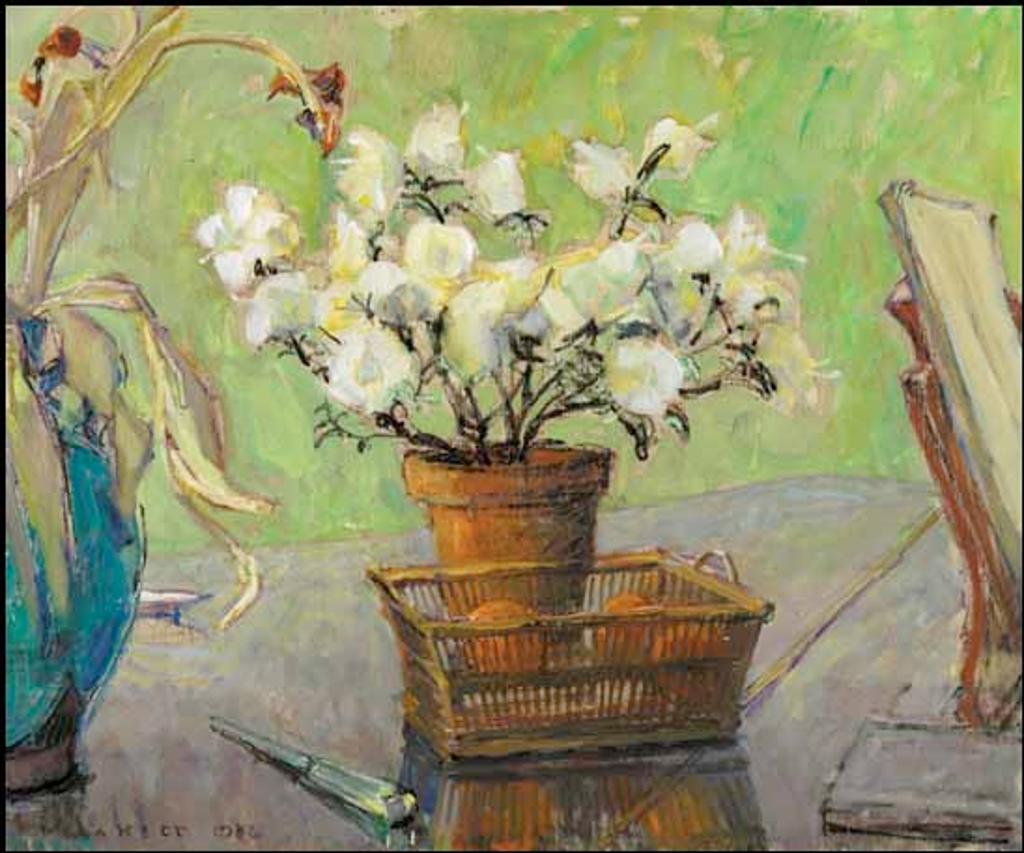 Joseph (Joe) Francis Plaskett (1918-2014) - Azalea on Piano