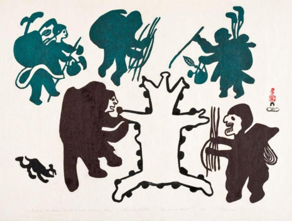 Pitseolak Ashoona (1904-1983) - Untitled