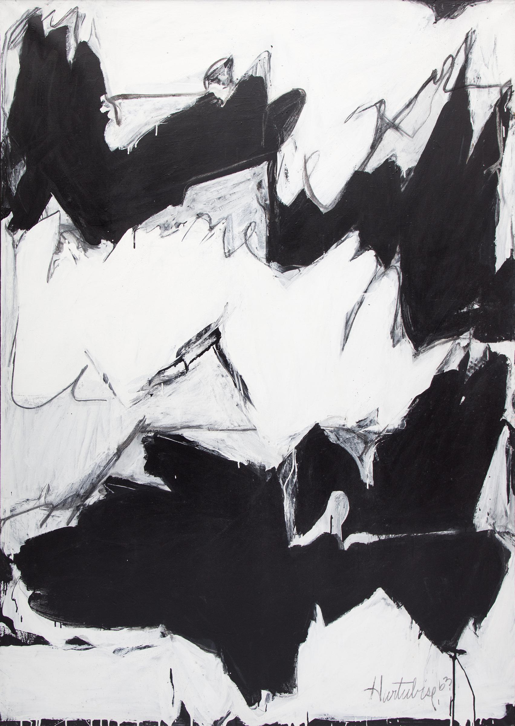 Jacques Hurtubise (1939-2014) - Il y eut un noir, 1963