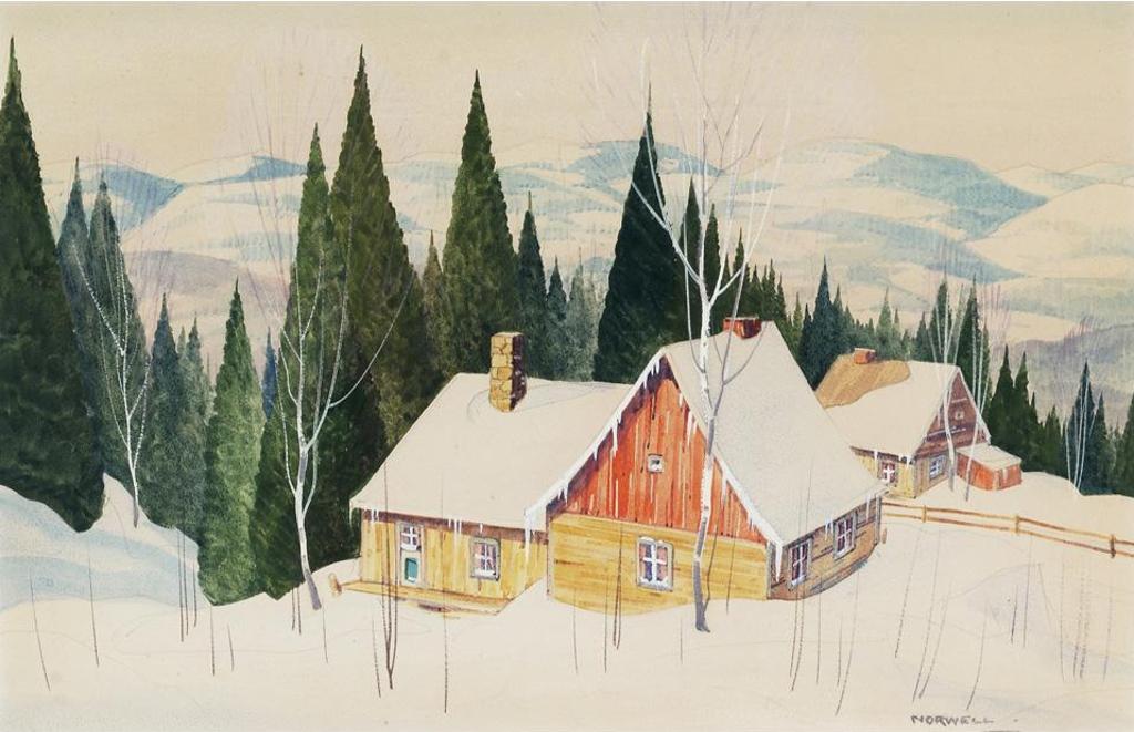 Graham Norble Norwell (1901-1967) - Winter In The Laurentians