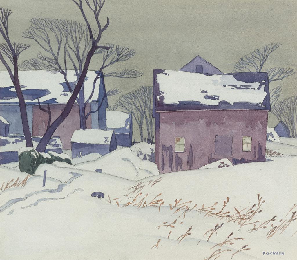 A.J. Casson (1898-1992) - Untitled