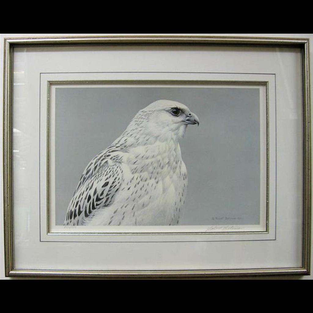 Robert Mclellan Bateman (1930-1922) - Arctic Portrait - White Gyraflacon