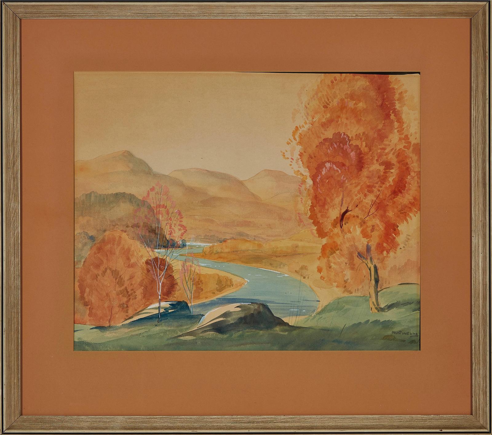 Graham Norble Norwell (1901-1967) - Winding River