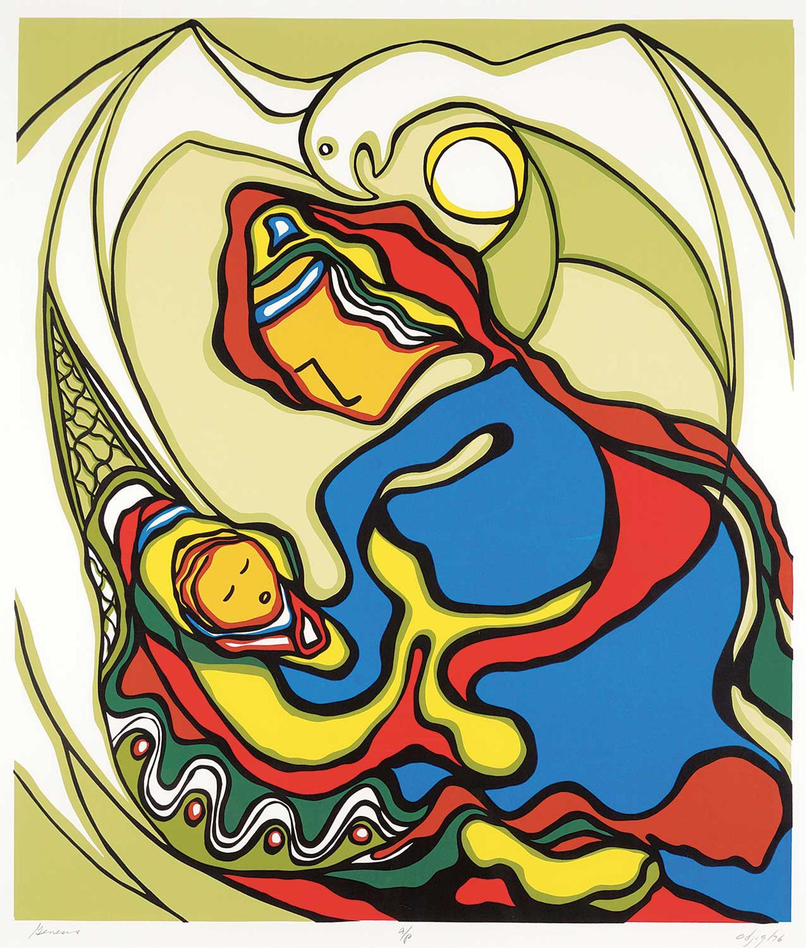 Daphne Odjig (1919-2016) - Genesis  #A/P