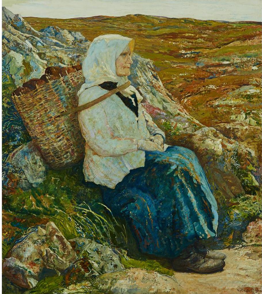 David Forrester Wilson (1873-1950) - A Rest From Her Labours, 1931