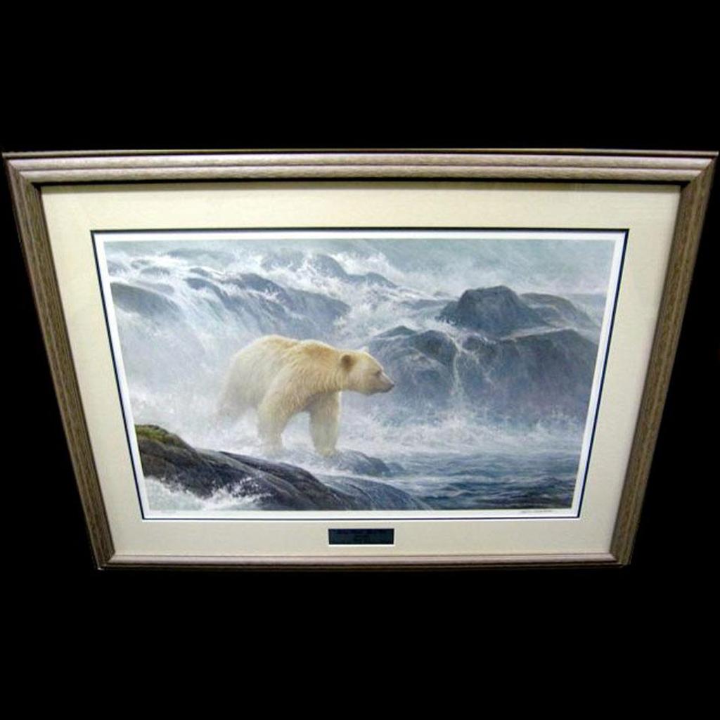 Robert Mclellan Bateman (1930-1922) - Salmon Watch - Spirit Bear