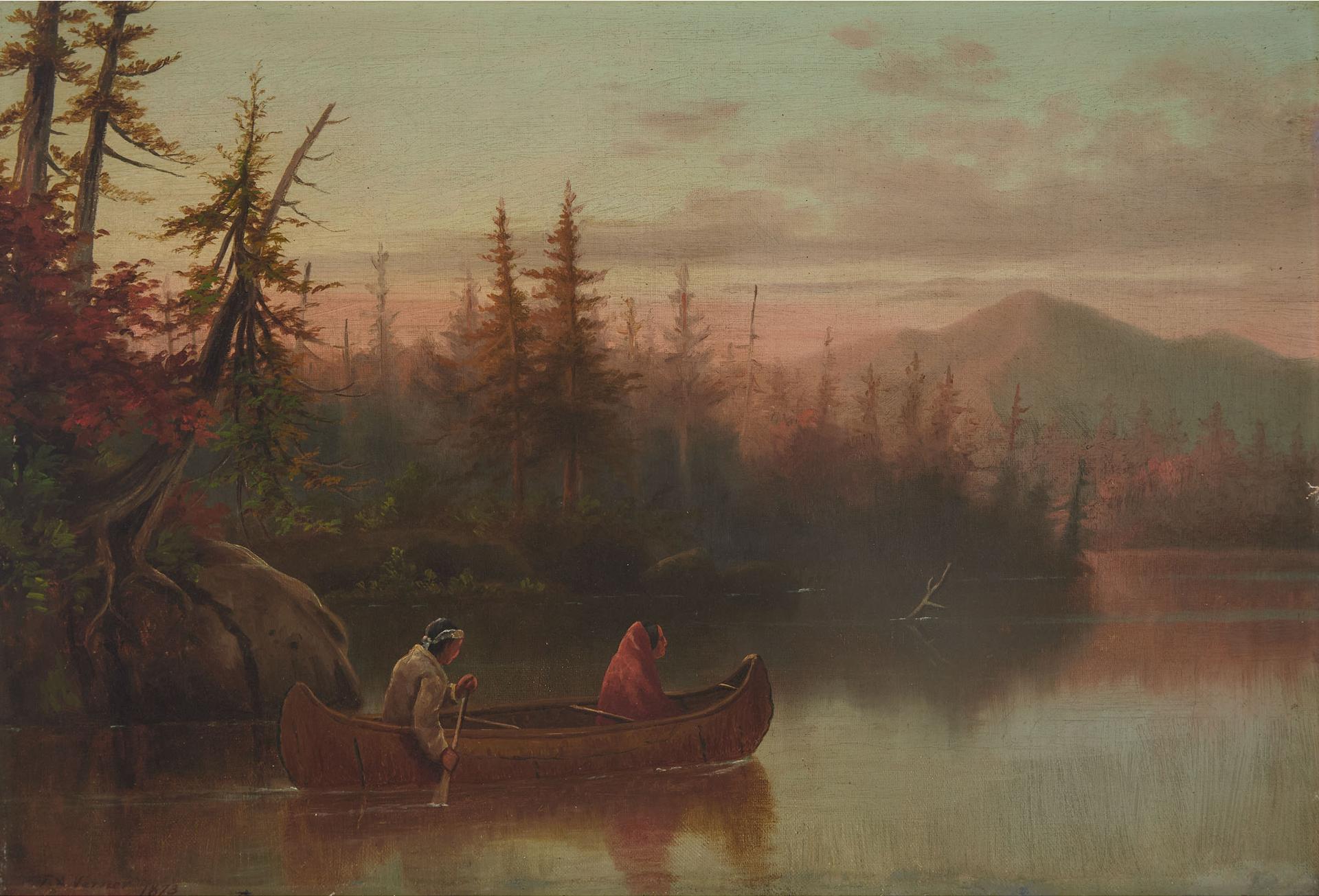 Frederick Arthur Verner (1836-1928) - Indian Summer, 1873