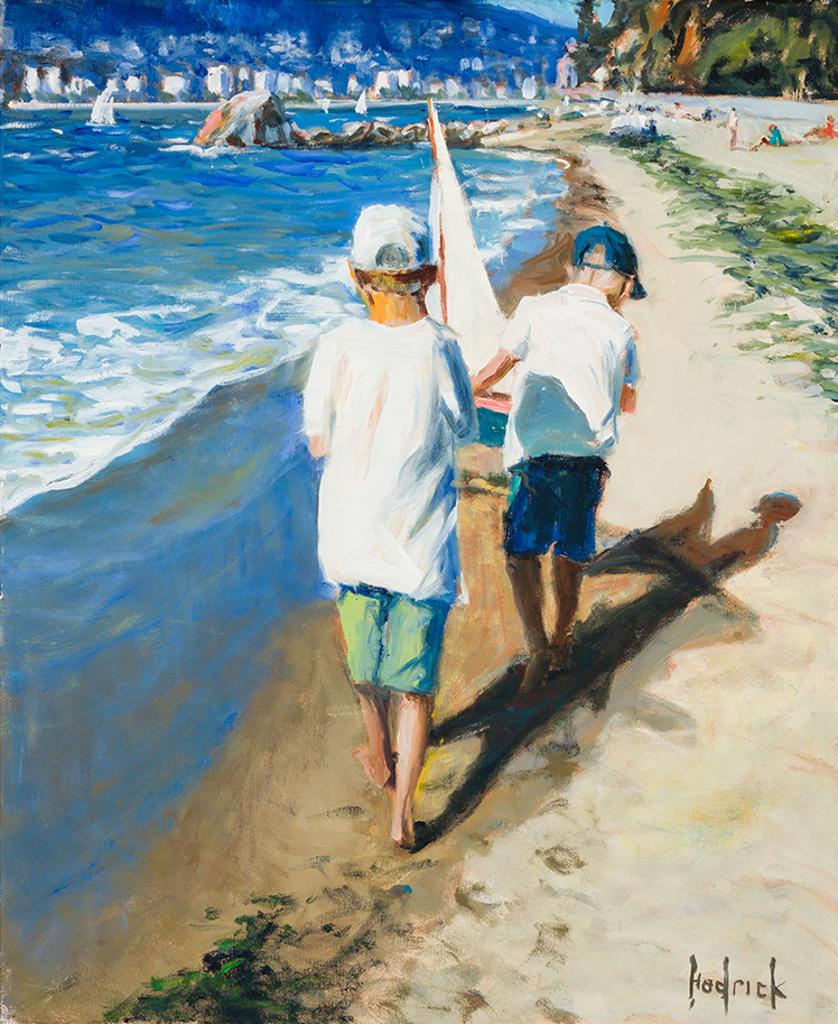 Ron Hedrick (1942) - Sailors on Third Beach