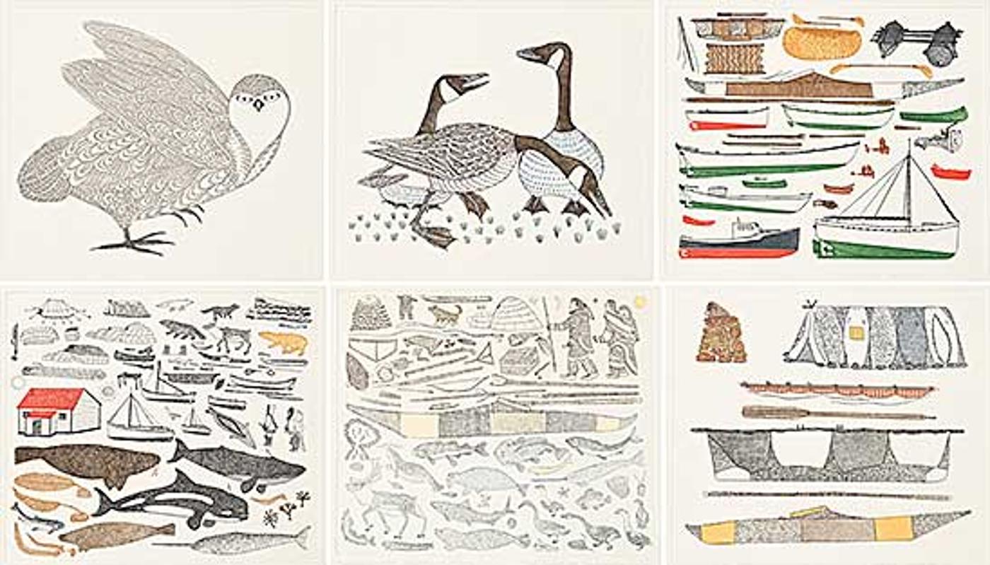 Kananginak Pootoogook (1935-2010) - Portfolio IV