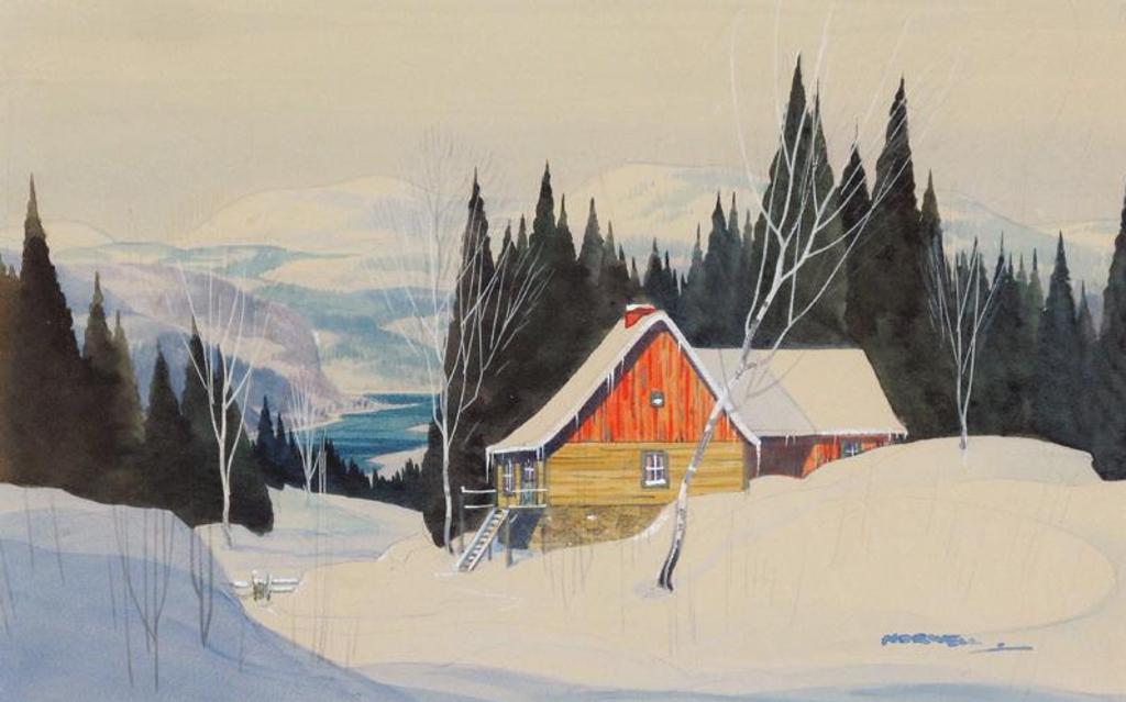 Graham Norble Norwell (1901-1967) - Laurentian Chalet
