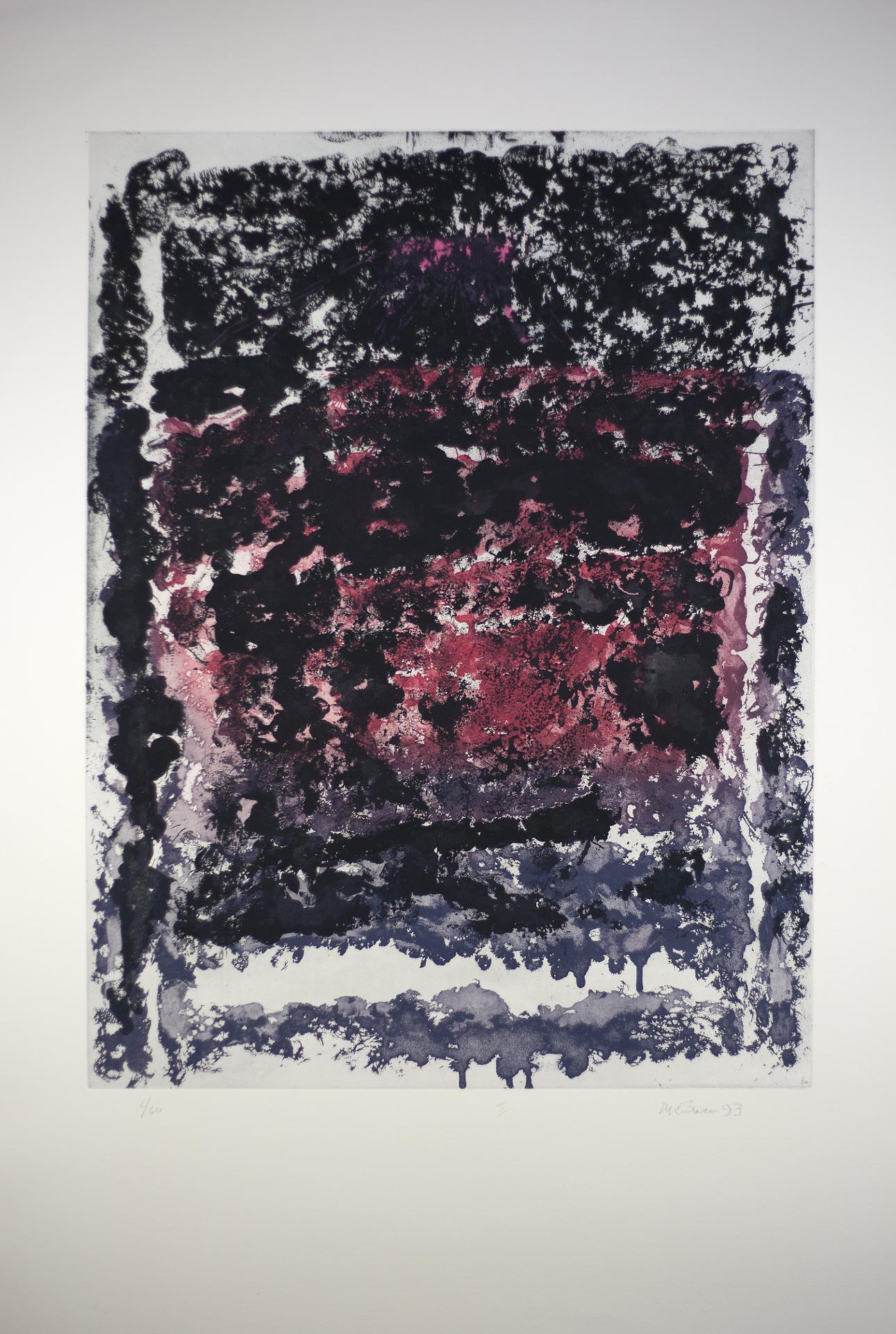 Jean Albert McEwen (1923-1999) - Jardin de pierres vaste II, 1993