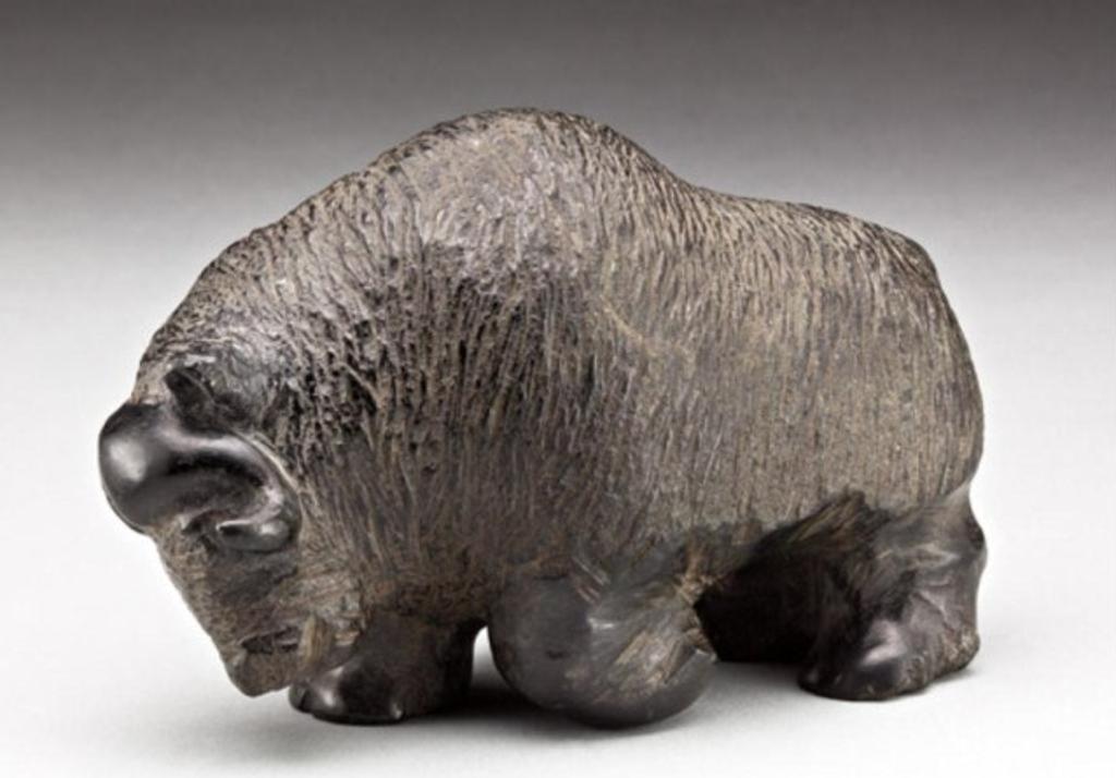 Vital Makpaaq (1922-1978) - Black stone