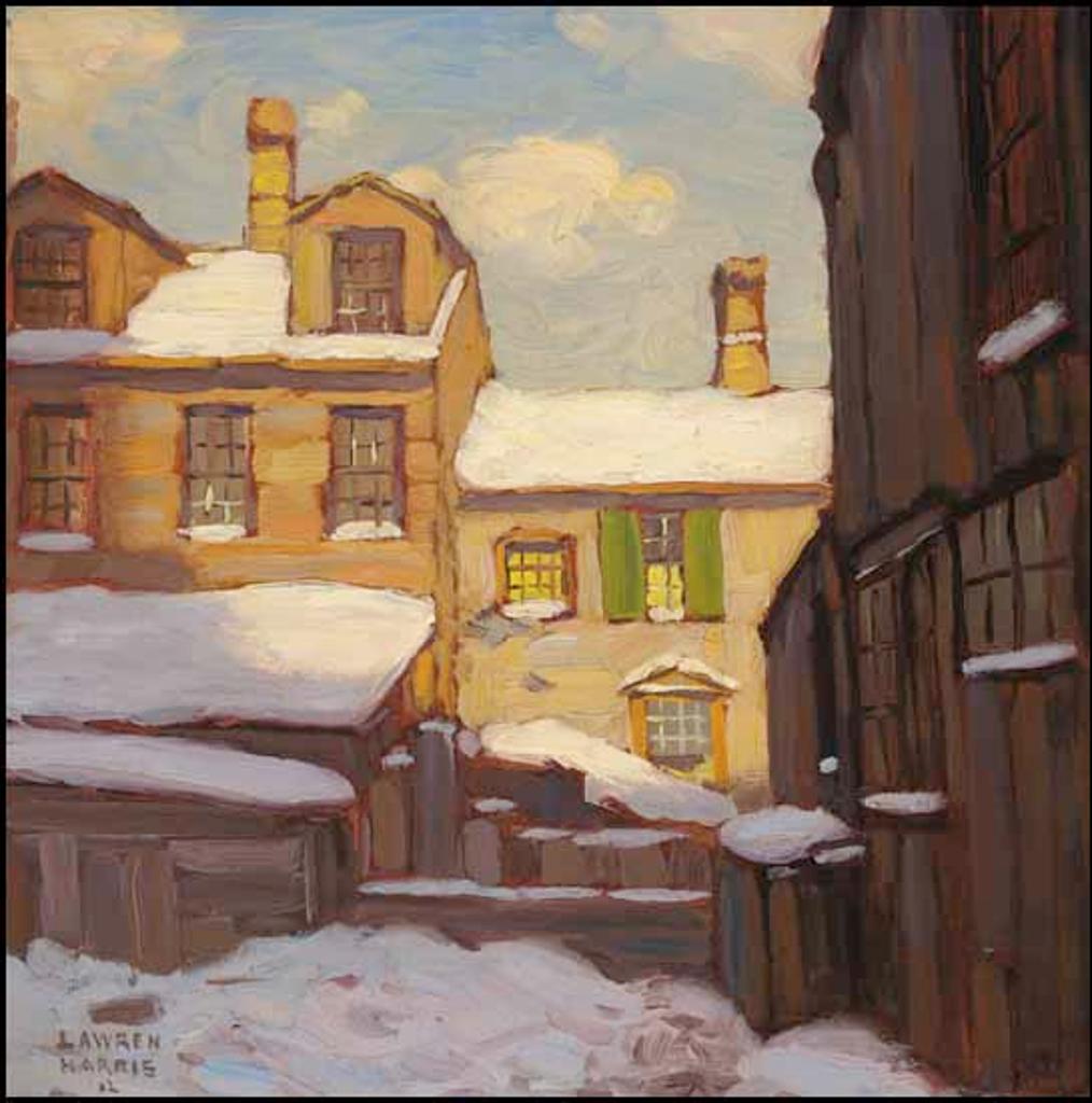 Lawren Stewart Harris (1885-1970) - Toronto, Old Houses