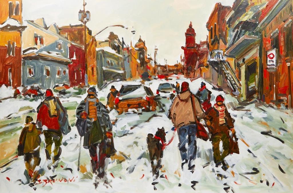 Serge Brunoni (1938-2020) - Marquette Street, Montréal