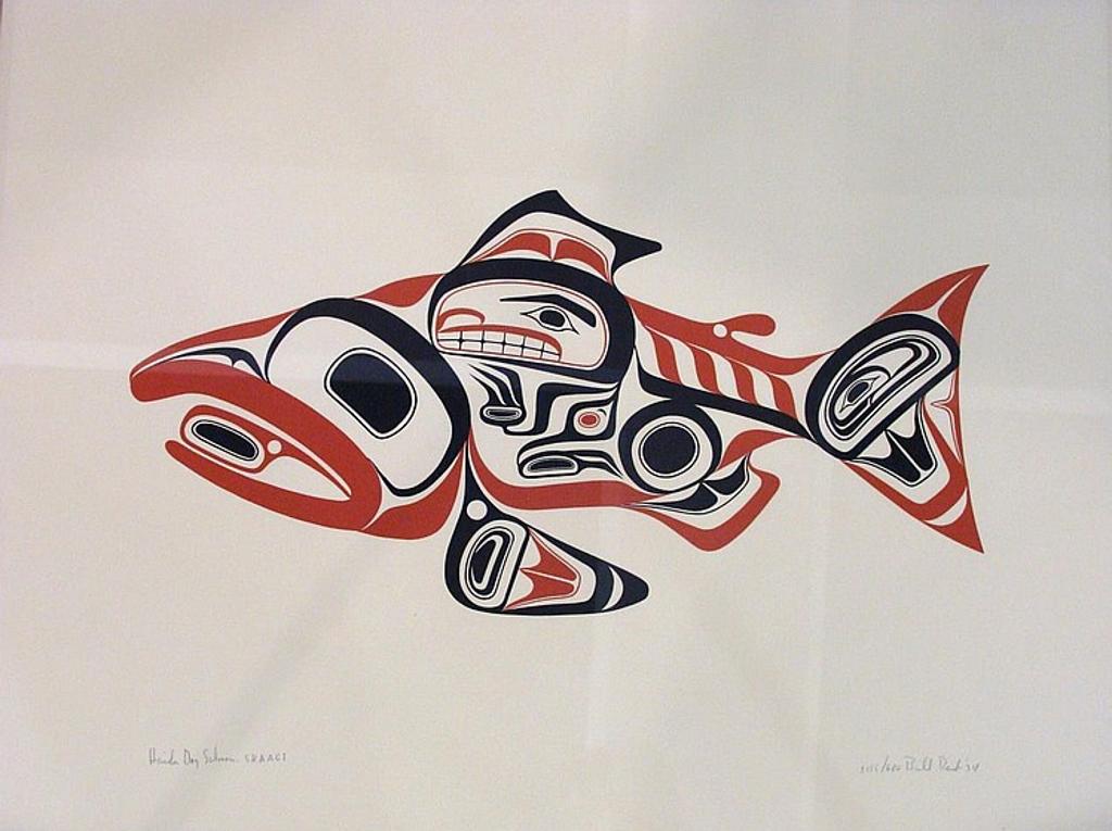Bill (William) Ronald Reid (1920-1998) - Haida Dog Salmon.