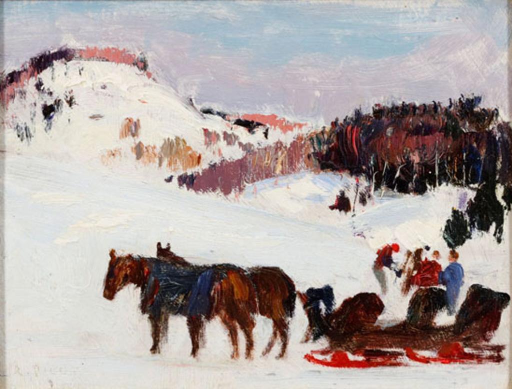 Robert Wakeham Pilot (1898-1967) - Piedmont, PQ, Sleighs