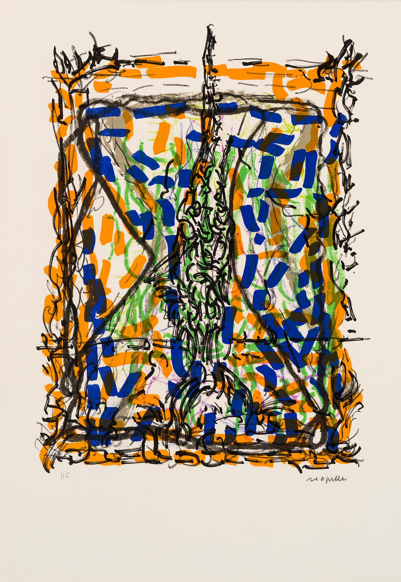 Jean-Paul Riopelle (1923-2002) - Poisson (1972.01EST.LI), 1972
